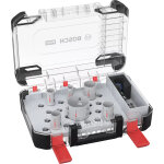 Coffret 6 scies tr�pans pro multi material pc plus bosch 2608594423