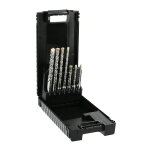 Coffret de 7 forets à béton thor sds plus à 2 taillants - hanger - 155700 Coffret de 7 forets à béton thor sds plus à 2 taillants - hanger - 155700