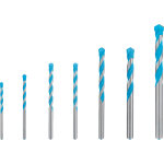 Coffret de 7 forets multiconstruction cyl - 9 4 / 5 / 6 / 8 / 10 / 12mm - bosch expert - 2608900647