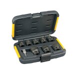 Coffret de 8 douilles  chocs et accessoire 10  27 mm dewalt dt7507 - qz
