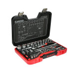 Coffret de douilles 1 / 4'' et 1 / 2'' 60 pices hanger 251004