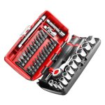 Coffret de douille 1 / 4'' 6 pans mtriques 5, 5  14mm - facom - r. 360nanopb