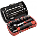 Coffret de douilles et accessoires pocket light ¼'' - sam outillage - 73 - r39 Coffret de douilles et accessoires pocket light ¼'' - sam outillage - 73 - r39