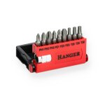 Coffret d'embouts de vissage 10 pices - hanger - 250014