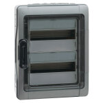 Coffret tanche plexo avec embouts  perforation directe prmonts gris 26 modules - legrand - 001922 ...