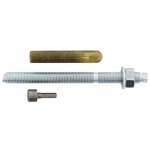 Coffret maxima + 10 capsules et 10 tiges filet�es zingu�es (8 x 110 mm) spit 060211