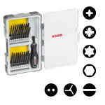 Coffret de vissage avec poign�e 37 pi�ces + tournevis bosch 2607017320