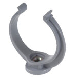 Collier lyre monobloc pvc 50mm insert pas 7x150 - nicoll - co50 Collier lyre monobloc pvc 50mm insert pas 7x150 - nicoll - co50