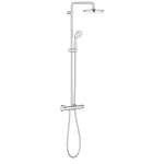 Colonne de douche tempesta system 210 avec mitigeur thermosatique grohe 26848000