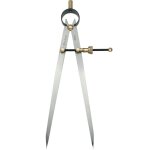 Compas droit � ressort acier 250 mm wilmart 180108