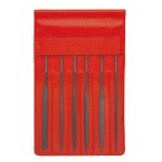 Compositions de 6 limes aiguilles t2 140 mm en trousse facom as. 6l140t2a