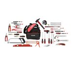 Composition d'outillage gnrale sac + 73 outils - hanger - pack outillage