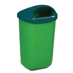Corbeille murale xerios 50 l verte rossignol 59866 vert