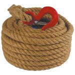Corde pour poulie en chanvre 22 mm longueur 20 m corderies tournonaises 31 / 2546