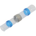 Cosse thermoretractable bout bleu 1, 5 � 2, 5 mm2 boite de 50 sodelec 02747. 50