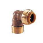 Coude �gal 90� tectite classic m�le � visser d14 1 / 2 comap t092g1412