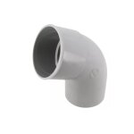 Coude gris pour tube de descente cylindrique d100 mm ? nicoll - ct6gt
