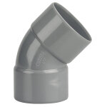 Coude pvc double femelle 45° d50 - wavin - 3026066 Coude pvc double femelle 45° d50 - wavin - 3026066
