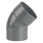 Coude pvc mâle femelle 45° d110 - wavin - 3026220 Coude pvc mâle femelle 45° d110 - wavin - 3026220