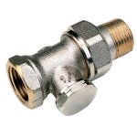 Coude de rglage radiateur 3 fontions droit nickel 3 / 4'' - comap - 408421