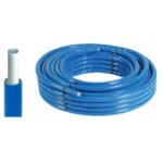 Couronne tube multicouche multilayer pipe gaine bleue 50 m 20x2 comisa 87. 80. 345 bleu