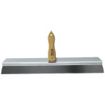 Couteau � enduire inox manche bois largeur 60 cm taliaplast 440825