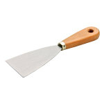 Couteau peintre en acier manche en bois 3cm - nespoli - 48315 3