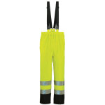 Pantalon de pluie harbor polyurthane hi - viz jaune fluo / bleu marine 3m tl coverguard 70321 jaune ...