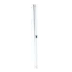 Crmone en applique styl'barr pour serrure en 2 points 3. 00m blanc laque - iseo - 40003000