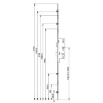Crémone à larder europa axe 50mm 2 galets carré 7 longueur 2150mm - ferco - 6 - 33166 - 03 - 0 - 1 Crémone à larder europa axe 50mm 2 galets carré 7 longueur 2150mm - ferco - 6 - 33166 - 03 - 0 - 1