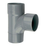 Culotte pvc mâle femelle 87°30 d125 - wavin - 3026007 Culotte pvc mâle femelle 87°30 d125 - wavin - 3026007