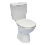 Cuvette wc polo plus au sol sortie horizontale roca a342197000