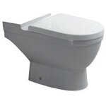 Cuvette wc sur pied � fond creux starck 3 duravit - 126090000