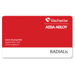 Cylindre � double entr�e radial nt + a2p * * 32, 5x77, 5 pour serrure 8800 vachette 16665000