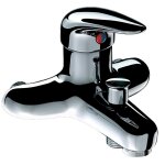 Mitigeur bain - douche universel entraxe 100  120 mm delabie 2512