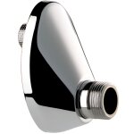 Raccords d�cal�s universels longueur 70 mm chrom� m�le 1 / 2'' x 3 / 4'' delabie 858027. 2p