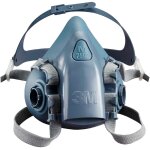 Demi - masque rutilisable srie 7502 taille moyenne 3m 7000104177 bleu
