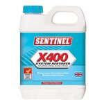 D�sembouant pour chauffage central x400 bidon de 1l sentinel x400l - 12x1l - expb blanc
