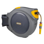 Dvidoir mural auto reel avec tuyau de 40 m hozelock 2595r0000