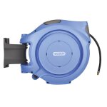D�vidoir mural automatique autoreel pro pour eau et air comprim� 20 m tricoflex 25 010 000 bleu
