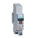 Disjoncteur phase + neutre dnx 4500 6ka arrive bornes automatiques 1 module 1p + n 230v 20a - legrand ...