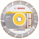 Disque 230 x 22, 23 x 2, 3 x 10 mm diamant pour bton bosch 2608615065