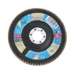 Disque  lamelle plat zirconium 125mm grain 120 - hanger - 150038