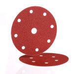 Disque papier velcro bw115 150mm 9 trous grains 120 bote de 100 - hermes - 6537828