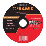 Disque  trononner ceramik haute performances 125 x 1mm - hanger - 150011