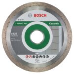 Disque  trononner diamant standard pour cramique 125x22, 23x1, 6x7mm - bosch - 2608602202