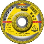 Disque  trononner kronenflex en acier a24 extra plat 125 x 2, 5mm - klingspor - 242138