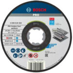 Disque  trononner x - lock 125 x 1mm standard pour inox - bosch - 2608619262