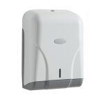 Distributeur d'essuie - mains oleane 400 feuilles blanc rossignol 52530 blanc