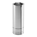 Douille 1 / 2'' longue 6 pans mtriques diamtre 27 mm longueur 77 mm facom s. 27hla